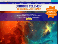 Tablet Screenshot of jctseminary.org